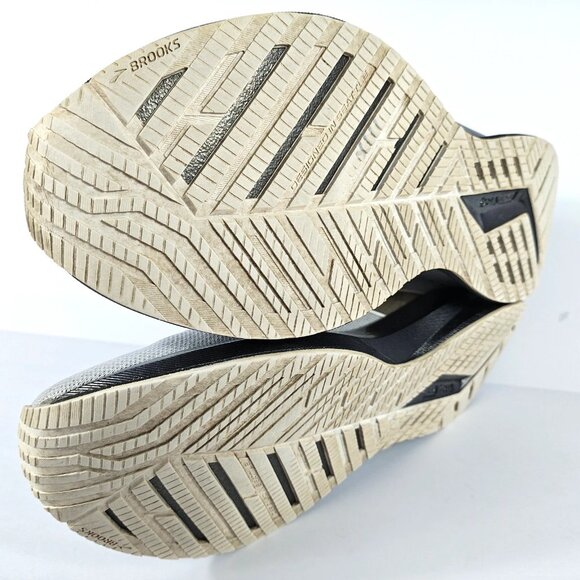 Brooks Levitate Stealthfit 5 Mens 10.5 Running Shoe White Gray Black 1103721D135 - Picture 14 of 16